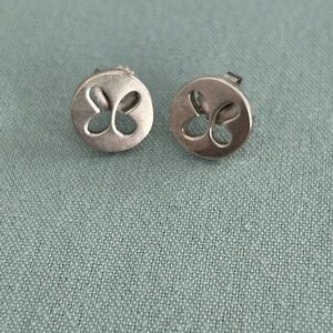 Butterfly stud earrings Sterling Silver